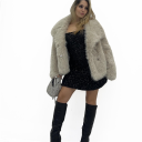 abito corto in paillettes stella